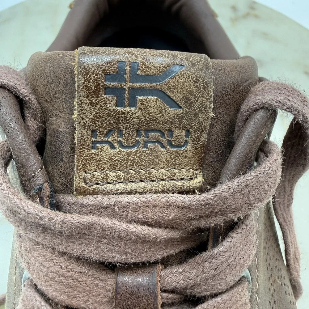Kuru Roam Classic Court Mens Size 10.5 Brown Athletic Leather Shoes Sneakers
